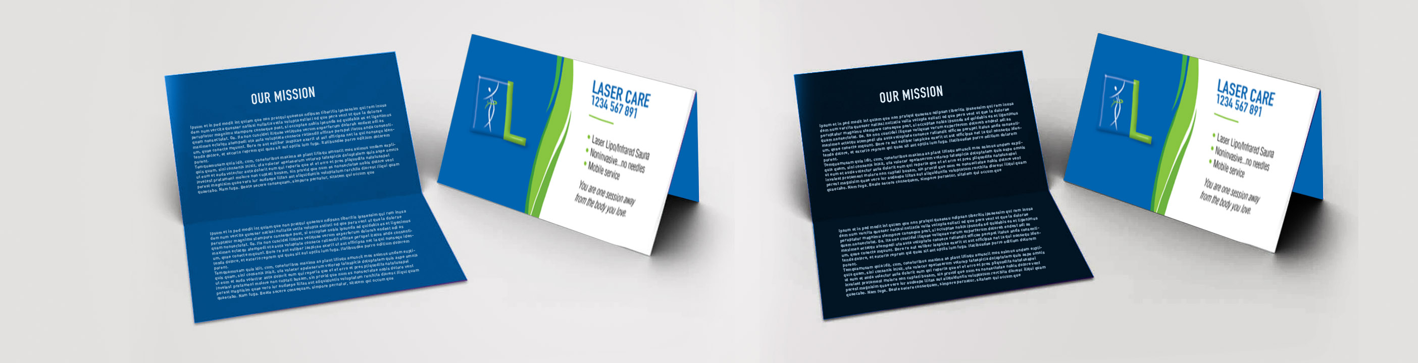 Barrett's Printing House, Inc. · Folded Business Cards